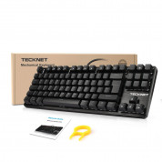 TeckNet X705 LED Illuminated Gaming Keyboard - геймърска клавиатура с LED подсветка (за PC) 6