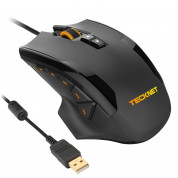 TeckNet M009 V2 Hypertrack Gaming Mouse - геймърска мишка (черна)