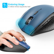 TeckNet M006 2.4G Wireless Mouse - ергономична безжична мишка (за Mac и PC) (син) 1