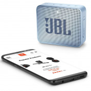 JBL Go 2 Wireless Portable Speaker - безжичен портативен спийкър за мобилни устройства (светлосин) 2