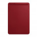 Apple Leather Sleeve - оригинален кожен калъф, тип джоб и отделение за Apple Pencil за iPad Pro 10.5 (2017) (червен)	 2