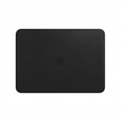 Apple Leather Sleeve - оригинален кожен калъф, тип джоб за MacBook Pro Touch Bar 13 (черен)