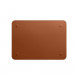 Apple Leather Sleeve - оригинален кожен калъф, тип джоб за MacBook 13 (кафяв) 4