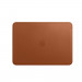 Apple Leather Sleeve - оригинален кожен калъф, тип джоб за MacBook 13 (кафяв) 1