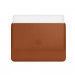 Apple Leather Sleeve - оригинален кожен калъф, тип джоб за MacBook Pro Touch Bar 15 (кафяв) 2