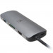 A-solar Xtorm XC005 USB-C Hub 5in1 Ethernet, 4K HDMI, SD and MicroSD Card, USB-C, USB-A - мултифункционален хъб за свързване на допълнителна периферия за MacBook и устройства с USB-C (тъмносив) 5