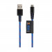 A-solar Xtorm CS010 Solid Blue Micro USB Cable 1m - здрав кевларен кабел за устройства с microUSB порт (1 метър) (син) 2