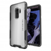 Ghostek Cloak 3 Case - хибриден удароустойчив кейс за Samsung Galaxy S9 Plus (прозрачен-черен)