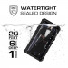 Ghostek Nautical IP68 Waterproof Case - ударо и водоустойчив кейс за Samsung Galaxy S9 (черен) 3