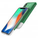 Spigen Classic C1 Case - хибриден кейс с висока степен на защита за iPhone XS, iPhone X (зелен) 9