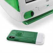Spigen Classic C1 Case - хибриден кейс с висока степен на защита за iPhone XS, iPhone X (зелен) 9