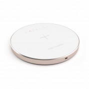 Satechi Wireless Charging Pad Fast Charge - поставка (пад) за безжично захранване за QI съвместими устройства (розово злато)