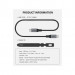 Ringke Premium USB-C to USB-C 3.0 Cable - кабел за MacBook и устройства с USB-C порт (1.2 м) (черен) 2