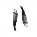 Ringke Premium USB-C to USB-C 3.0 Cable - кабел за MacBook и устройства с USB-C порт (1.2 м) (черен) 1