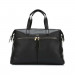 Knomo Audley Shoulder Bag - луксозна кожена чанта с презрамка за Macbook 13 и лаптопи до 13 инча (черен) 1