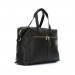 Knomo Audley Shoulder Bag - луксозна кожена чанта с презрамка за Macbook 13 и лаптопи до 13 инча (черен) 2