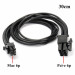 Mini 6-Pin to PCI-E 6PIN Graphics Video Card Power Cable Cord - захранващ кабел за външна видеокарта към Apple Mac G5 and Apple Mac Pro 6