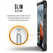 Urban Armor Gear Plasma - удароустойчив хибриден кейс за Samsung Galaxy Note 9 (черен-прозрачен) 4