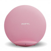 WITTI Candi Qi Wireless Charging Station - поставка (пад) за безжично захранване за QI съвместими устройства (розов)  3