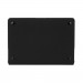 InCase Snap Jacket - качествен предпазен кейс с кожено покритие за MacBook Air 13 (модели от 2010 до 2017 година) (черен) 3