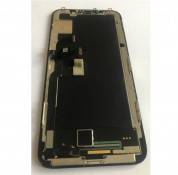 Apple iPhone X Display Unit - оригинален резервен дисплей за iPhone X (пълен комплект) - тъмносив 2