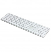 Matias Wireless Aluminum Keyboard with Numeric Keypad - качествена алуминиева безжична клавиатура за компютри, таблети и устройства с Bluetooth (сребрист)  3