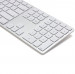 Matias Wireless Aluminum Keyboard with Numeric Keypad - качествена алуминиева безжична клавиатура за компютри, таблети и устройства с Bluetooth (сребрист)  3