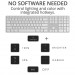 Matias Backlit Wired Aluminum Keyboard with Numeric Keypad - качествена алуминиева жична клавиатура с подсветка за Mac (сребрист)  8