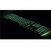 Matias Backlit Wired Aluminum Keyboard with Numeric Keypad - качествена алуминиева жична клавиатура с подсветка за Mac (сребрист)  8