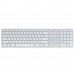 Matias Backlit Wired Aluminum Keyboard with Numeric Keypad - качествена алуминиева жична клавиатура с подсветка за Mac (сребрист)  2