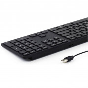 Matias Backlit Wired Aluminum Keyboard with Numeric Keypad - качествена алуминиева жична клавиатура с подсветка за PC (черен)  1