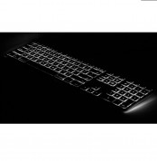 Matias Backlit Wired Aluminum Keyboard with Numeric Keypad - качествена алуминиева жична клавиатура с подсветка за PC (черен)  11