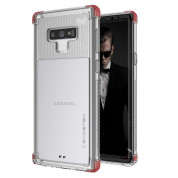 Ghostek Covert 2 Case  - хибриден удароустойчив кейс за Samsung Galaxy Note 9 (прозрачен-червен)