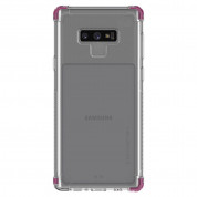 Ghostek Covert 2 Case  - хибриден удароустойчив кейс за Samsung Galaxy Note 9 (прозрачен-розов) 1