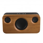 Platinet Bamboo Bluetooth Stereo 3.1 Boombox Speaker 35W - стилен бамбуков безжичен спийкър  2