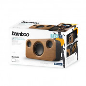 Platinet Bamboo Bluetooth Stereo 3.1 Boombox Speaker 35W - стилен бамбуков безжичен спийкър  6