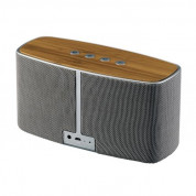 Platinet Deno Bluetooth Stereo 2.0 Speaker 30W - стилен безжичен спийкър с дървено-метален корпус 2