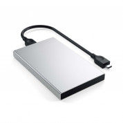 Satechi USB-C HDD/SSD Aluminum Enclosure - външна кутия с USB-C за 2.5 инчови HDD/SSD дискове (сребрист)