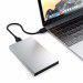 Satechi USB-C HDD/SSD Aluminum Enclosure - външна кутия с USB-C за 2.5 инчови HDD/SSD дискове (сребрист) 3