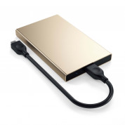 Satechi USB-C HDD/SSD Aluminum Enclosure - външна кутия с USB-C за 2.5 инчови HDD/SSD дискове (златист) 1