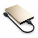 Satechi USB-C HDD/SSD Aluminum Enclosure - външна кутия с USB-C за 2.5 инчови HDD/SSD дискове (златист) 2