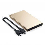Satechi USB-C HDD/SSD Aluminum Enclosure - външна кутия с USB-C за 2.5 инчови HDD/SSD дискове (златист) 3