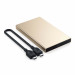 Satechi USB-C HDD/SSD Aluminum Enclosure - външна кутия с USB-C за 2.5 инчови HDD/SSD дискове (златист) 4