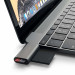 Satechi USB-C МicroSD/SD Card Reader - четец за microSD и SD карти памет за мобилни устройства (тъмносив) 5