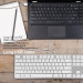 Macally Slim USB Keyboard 104 Key Full-Size US - USB клавиатура оптимизирана за MacBook (бял)  5