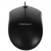 Macally USB Optical Mouse - USB оптична мишка за PC и Mac (черен) 1