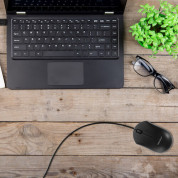 Macally USB Optical Mouse - USB оптична мишка за PC и Mac (черен) 6