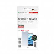4smarts Second Glass Limited Cover - калено стъклено защитно покритие за дисплея на Nokia 5.1 Plus (прозрачен) 2