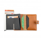 4smarts LAVAVIK Anti-RFID Wallet with Buckle (brown) 3