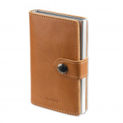 4smarts LAVAVIK Anti-RFID Wallet with Buckle (brown)